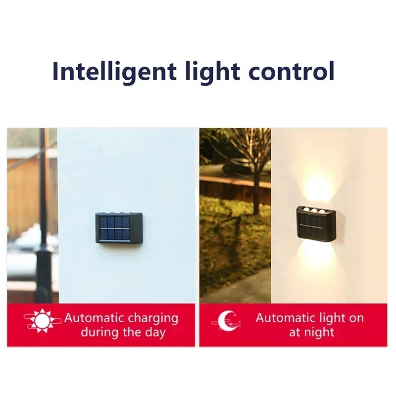 LED Solarleuchte für Außen, Wa – Up Lighting Decor Bewertung und Preis
