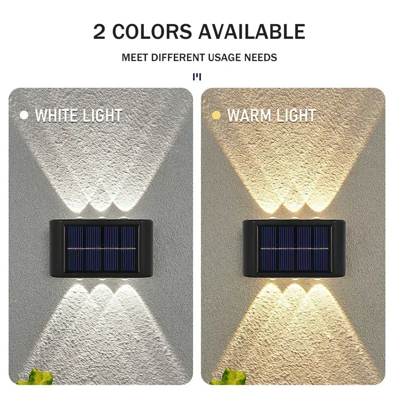 LED Solarleuchte für Außen, Wa – Up Lighting Decor Bewertung und Preis