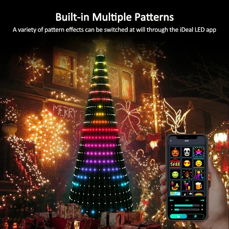 Smarte RGB Weihnachtsbaumspitz – Lighting Christmas Decor Bewertung und Preis