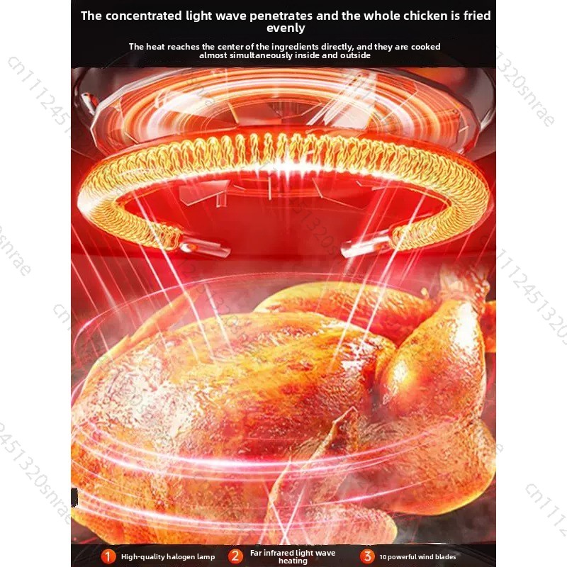 Glas-Heißluftfritteuse, Rauchf – Lighting Visual Bewertung und Preis