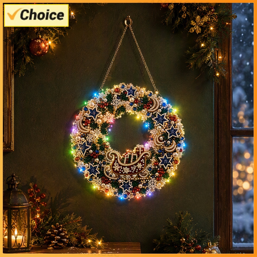 DIY Diamant-Punkt-Weihnachtskr – Up Lighting Decor Bewertung und Preis