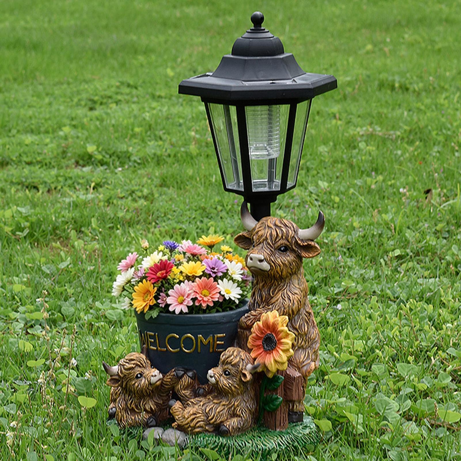 Solarbetriebene Garten-Tierfig – Up Lighting Decor Bewertung und Preis