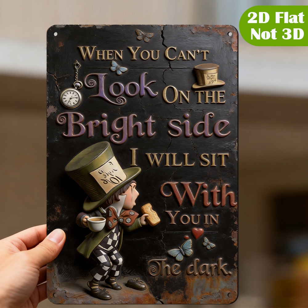 Metallplakette mit Zitat von M – Lighting Decoration Ideas Bewertung und Preis