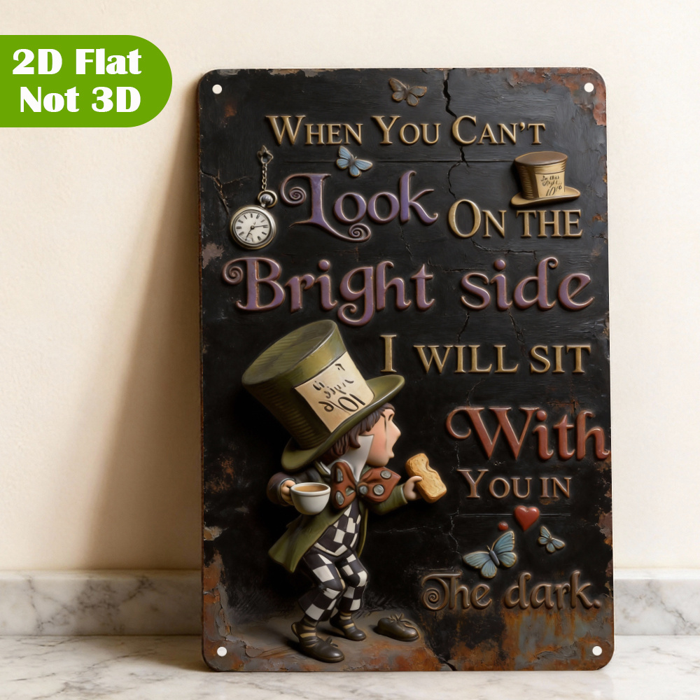 Metallplakette mit Zitat von M – Lighting Decoration Ideas Bewertung und Preis