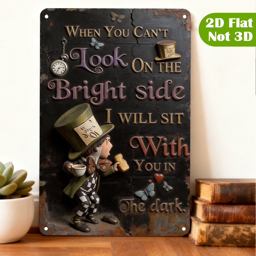 Metallplakette mit Zitat von M – Lighting Decoration Ideas Bewertung und Preis